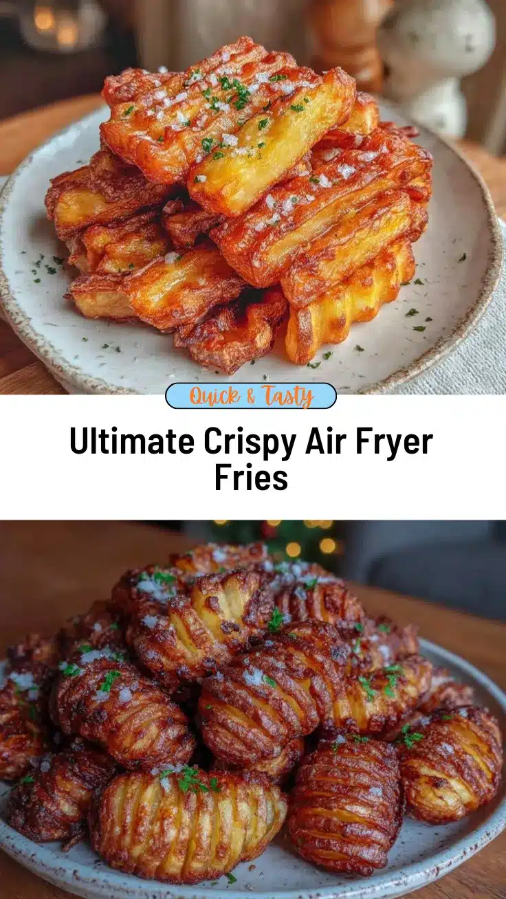 extra crispy air fryer French fries recipe