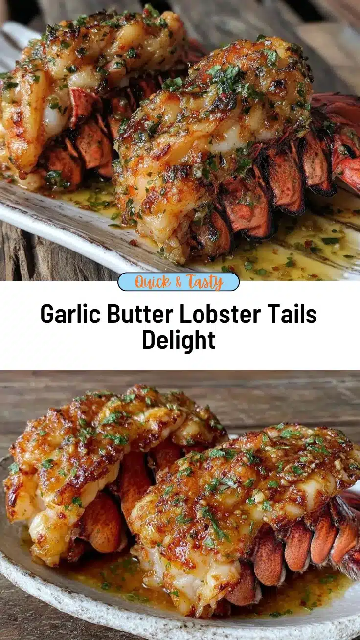 garlic butter lobster tails for two recipe