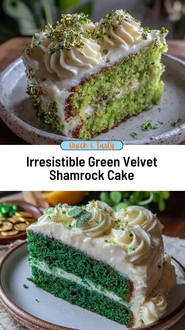 green velvet shamrock cake recipe