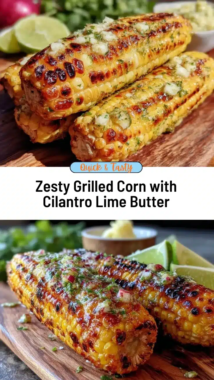 grilled corn with cilantro lime butter recipe