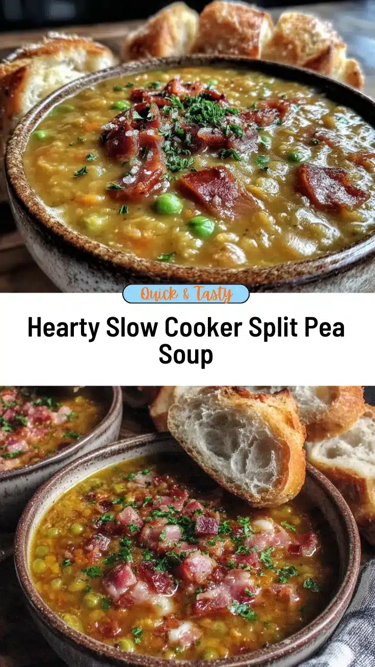 hearty split pea and ham soup recipe