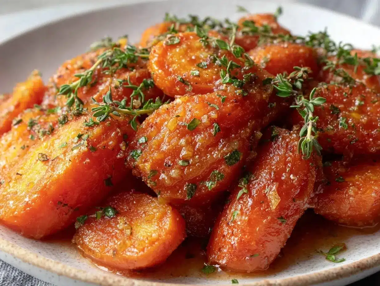 honey glazed carrots recipe preparation steps