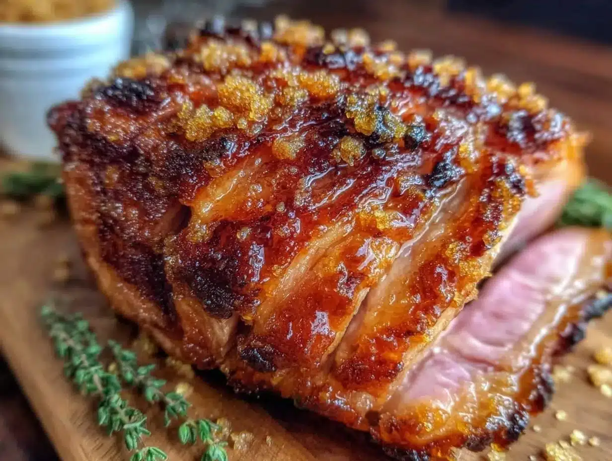 honey glazed ham recipe preparation steps