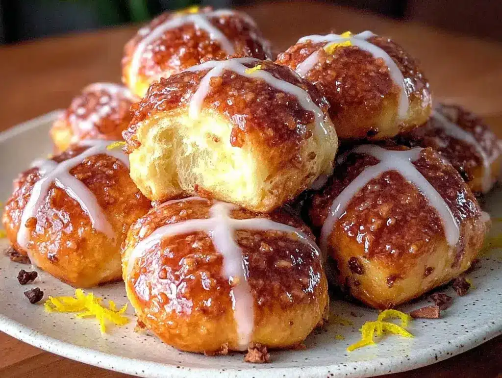 hot cross buns recipe - featured image