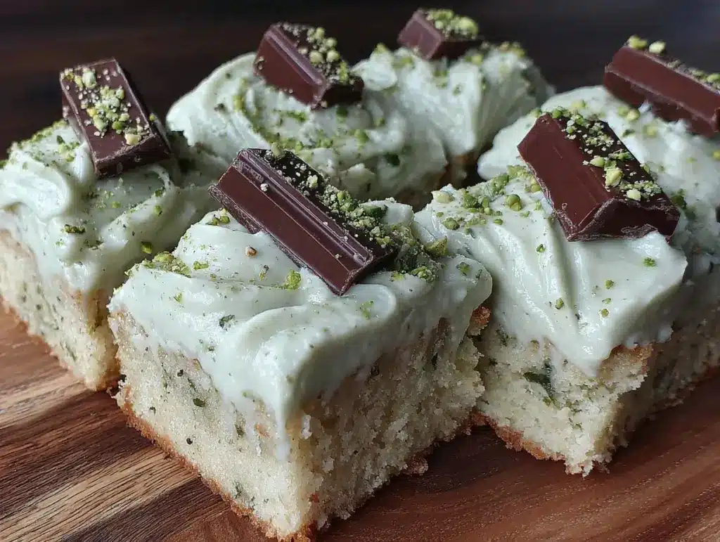 Irish Cream Buttercream Bars - featured image