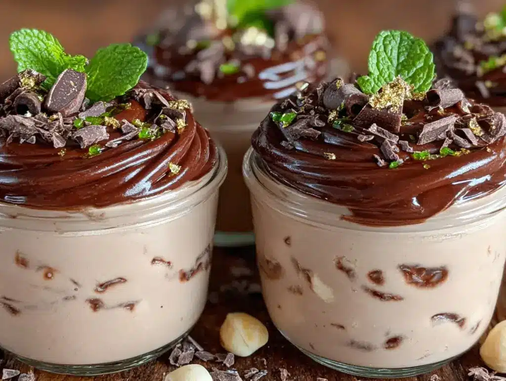 irish cream mini mousse jars - featured image