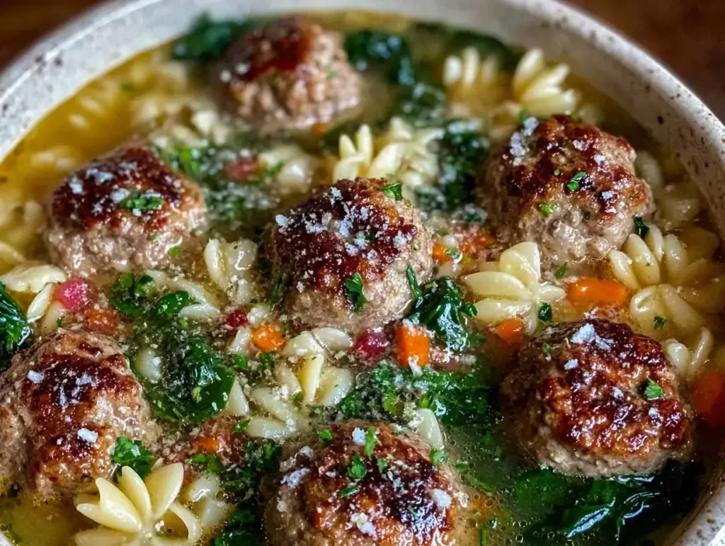Italian wedding soup recipe - featured image
