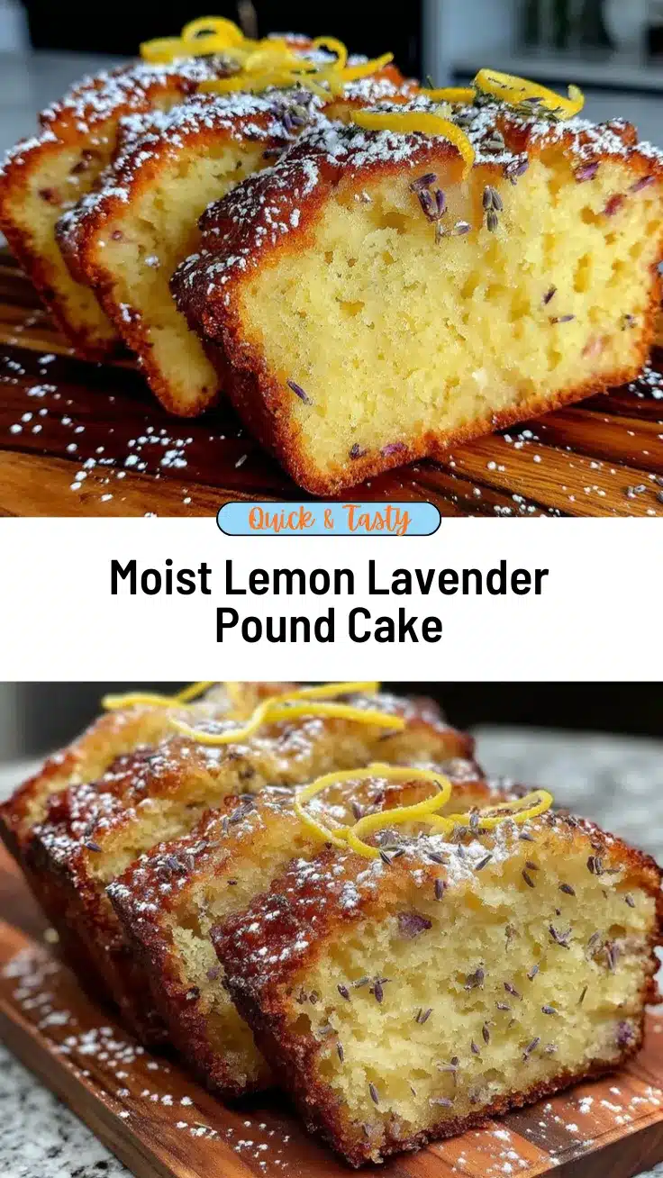 lemon lavender pound cake recipe