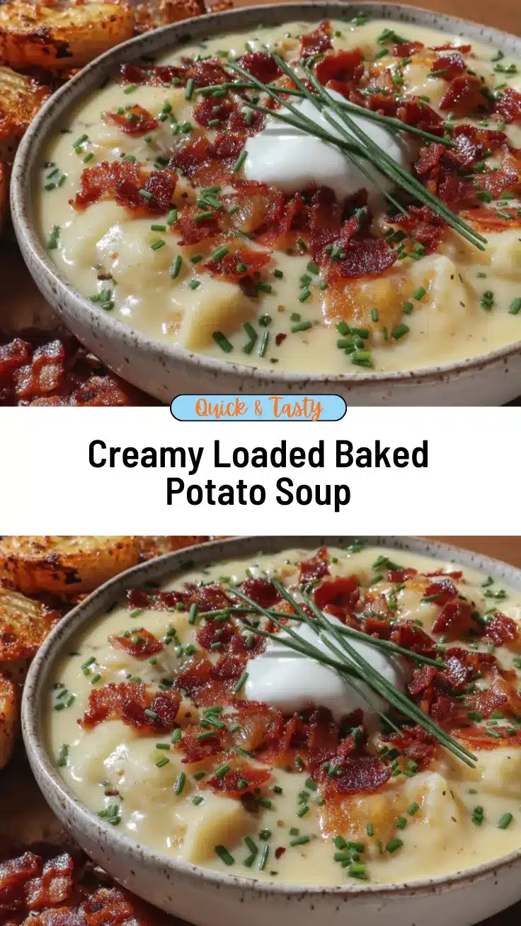 loaded baked potato soup recipe
