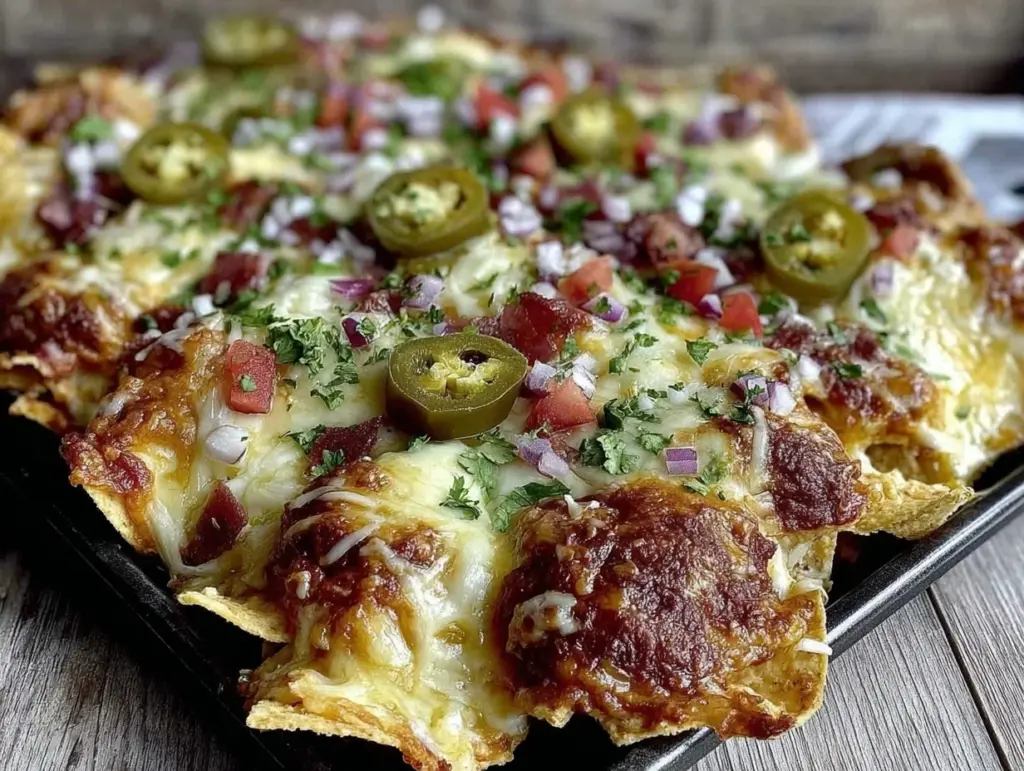 loaded nacho sheet pan - featured image