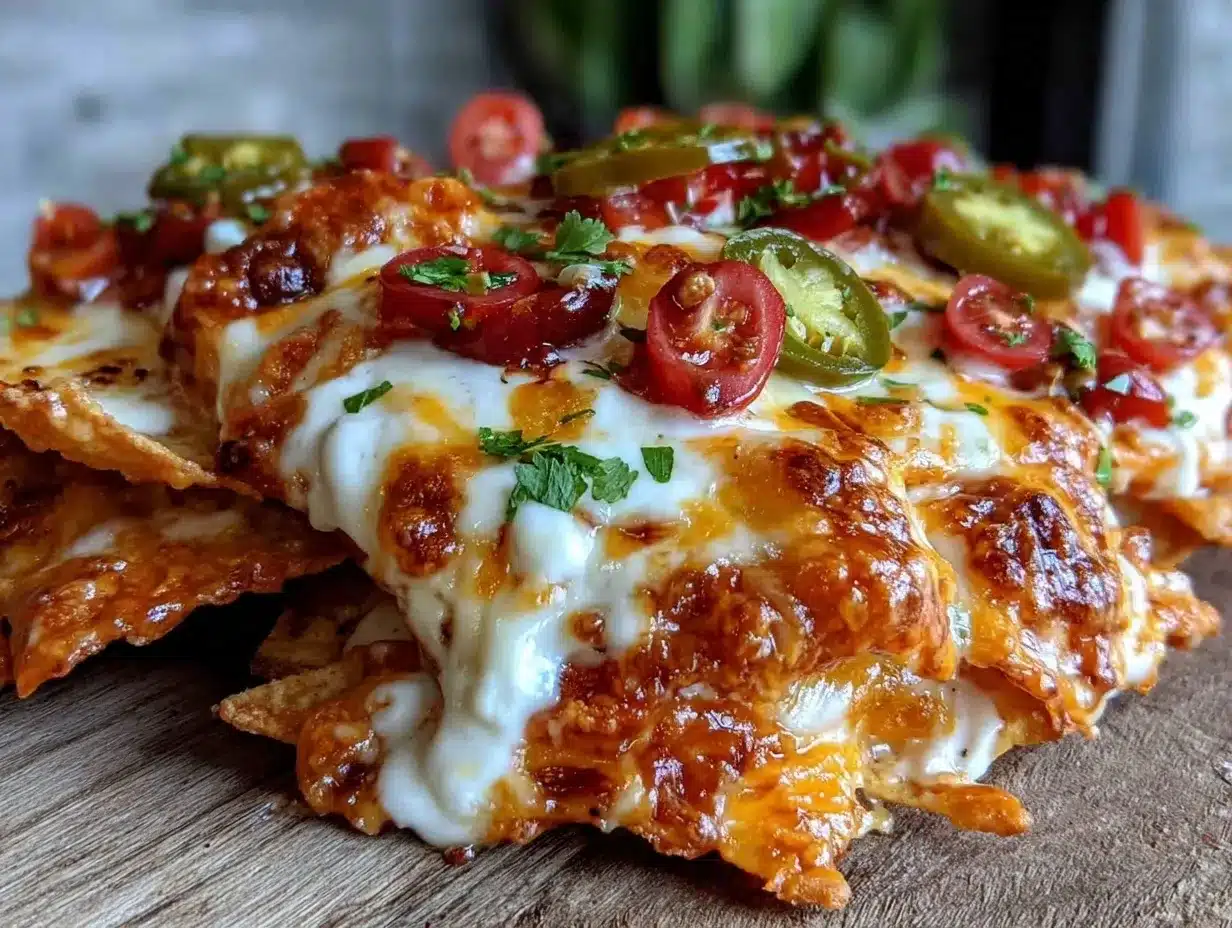 loaded nacho sheet pan preparation steps