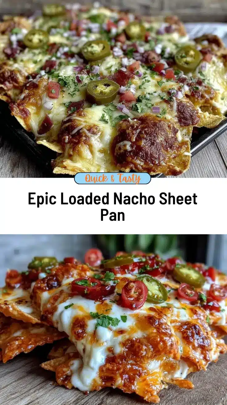 loaded nacho sheet pan recipe
