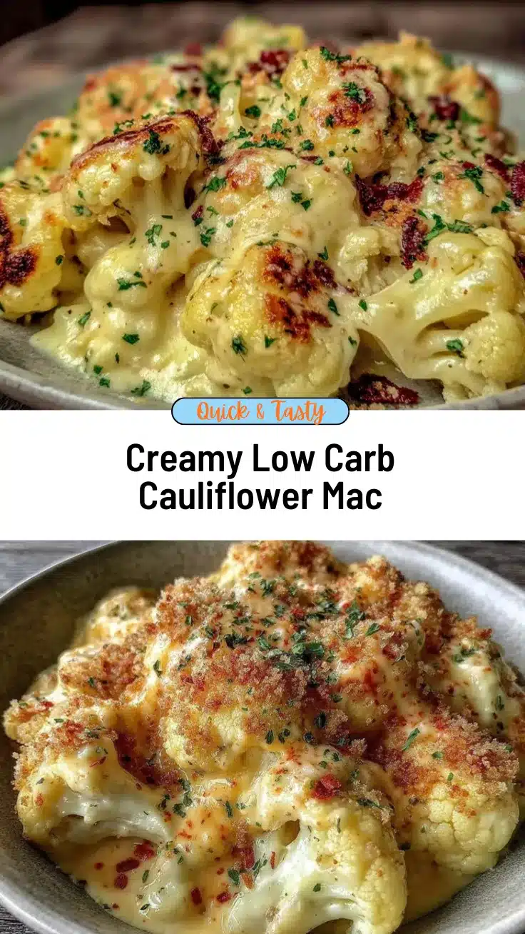 low carb cauliflower mac and cheese recipe
