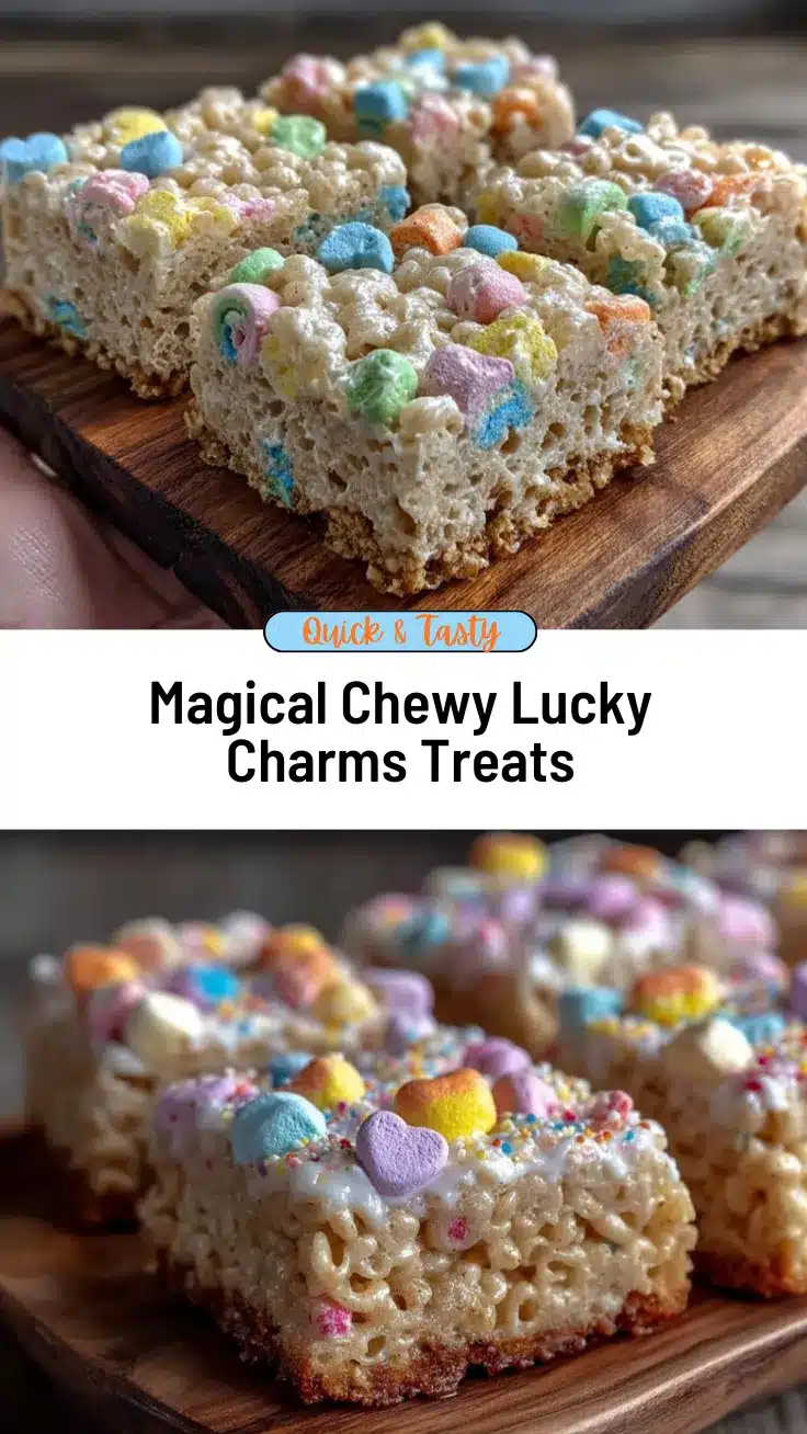 Lucky Charms Rice Krispie Treats recipe