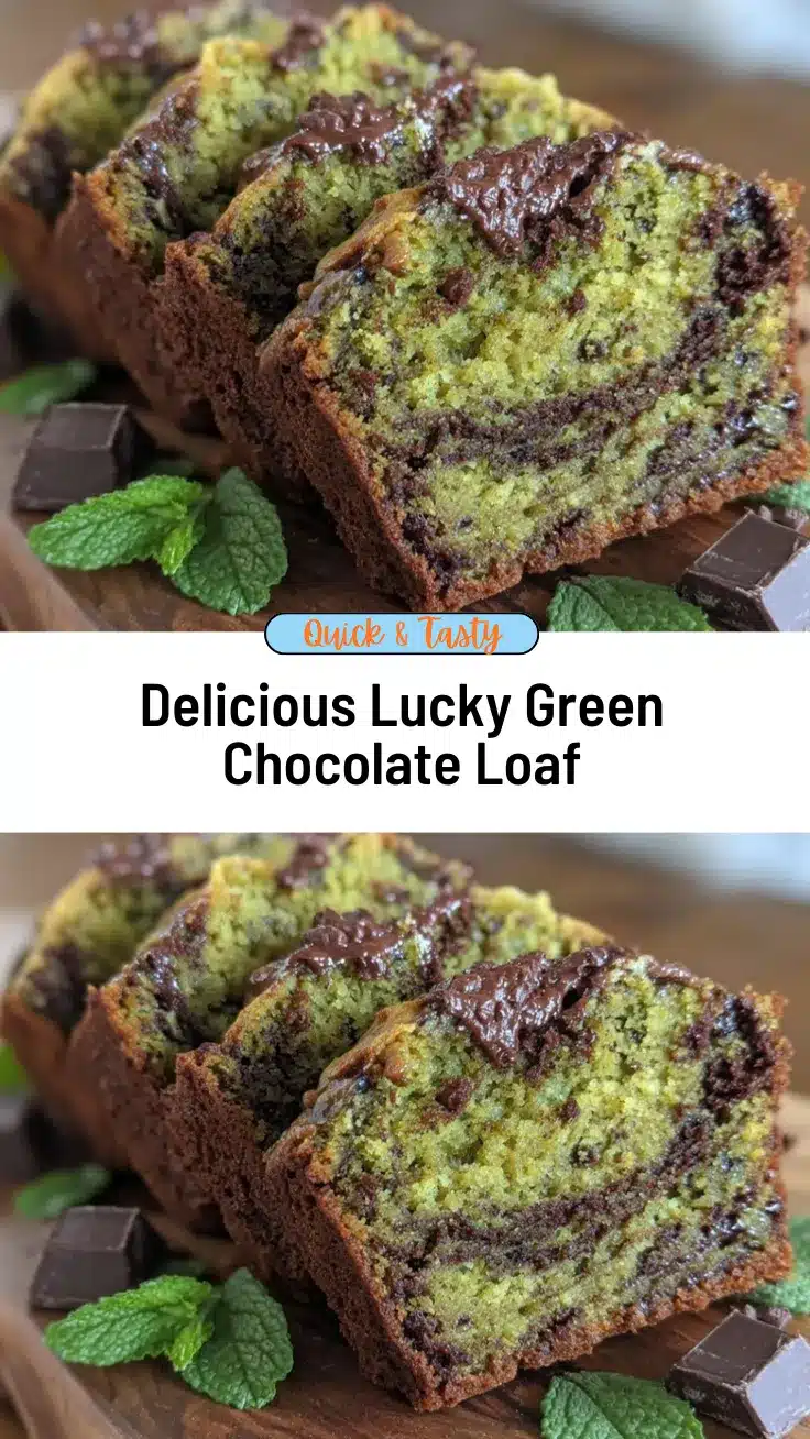 lucky green chocolate loaf recipe