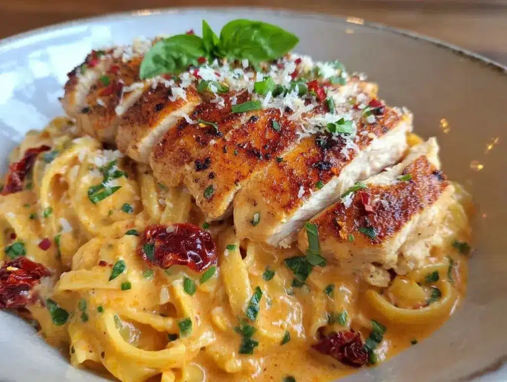 marry me chicken pasta - featured image