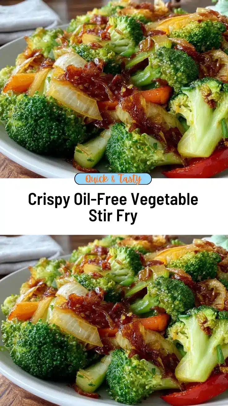 oil-free vegetable stir fry recipe