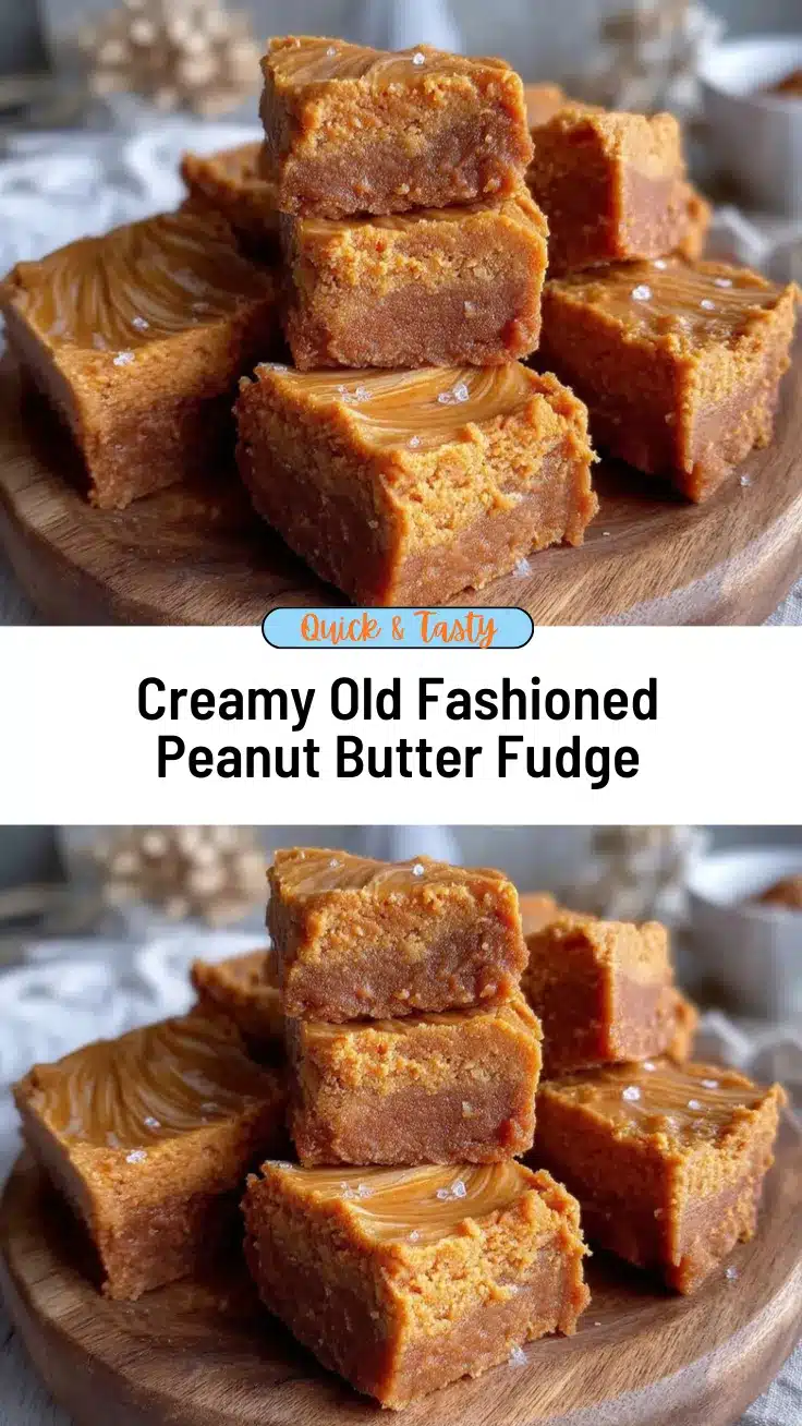 old fashioned peanut butter fudge recipe