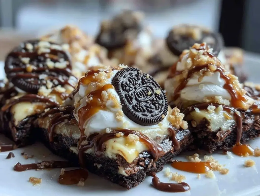 Oreo fudge brownie pizza - featured image