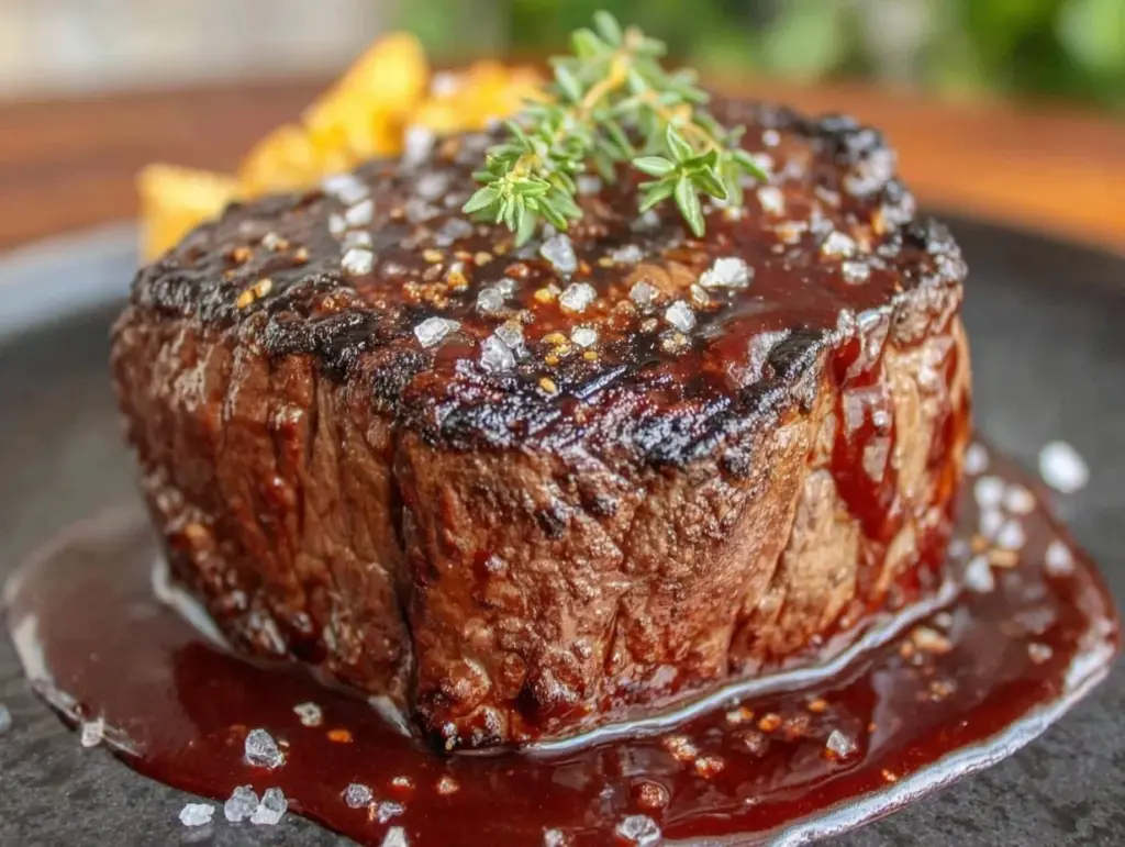 pan-seared filet mignon - featured image