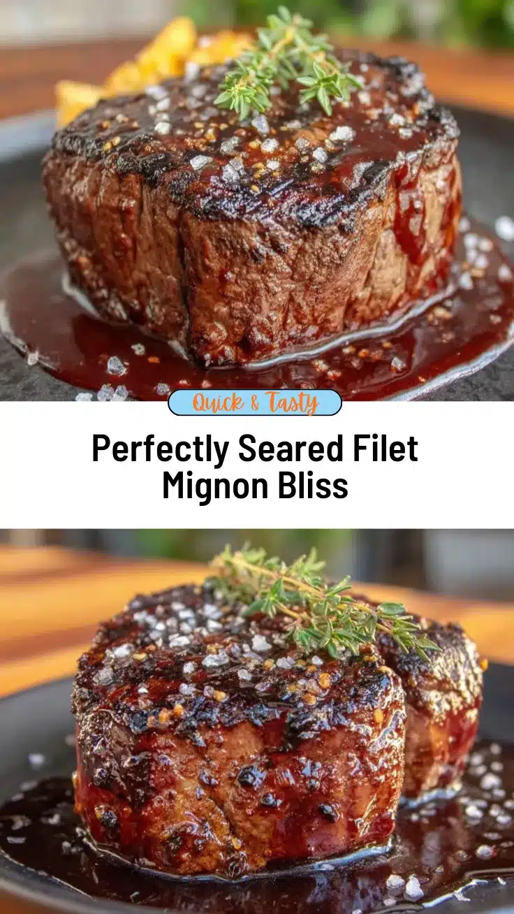 pan-seared filet mignon recipe