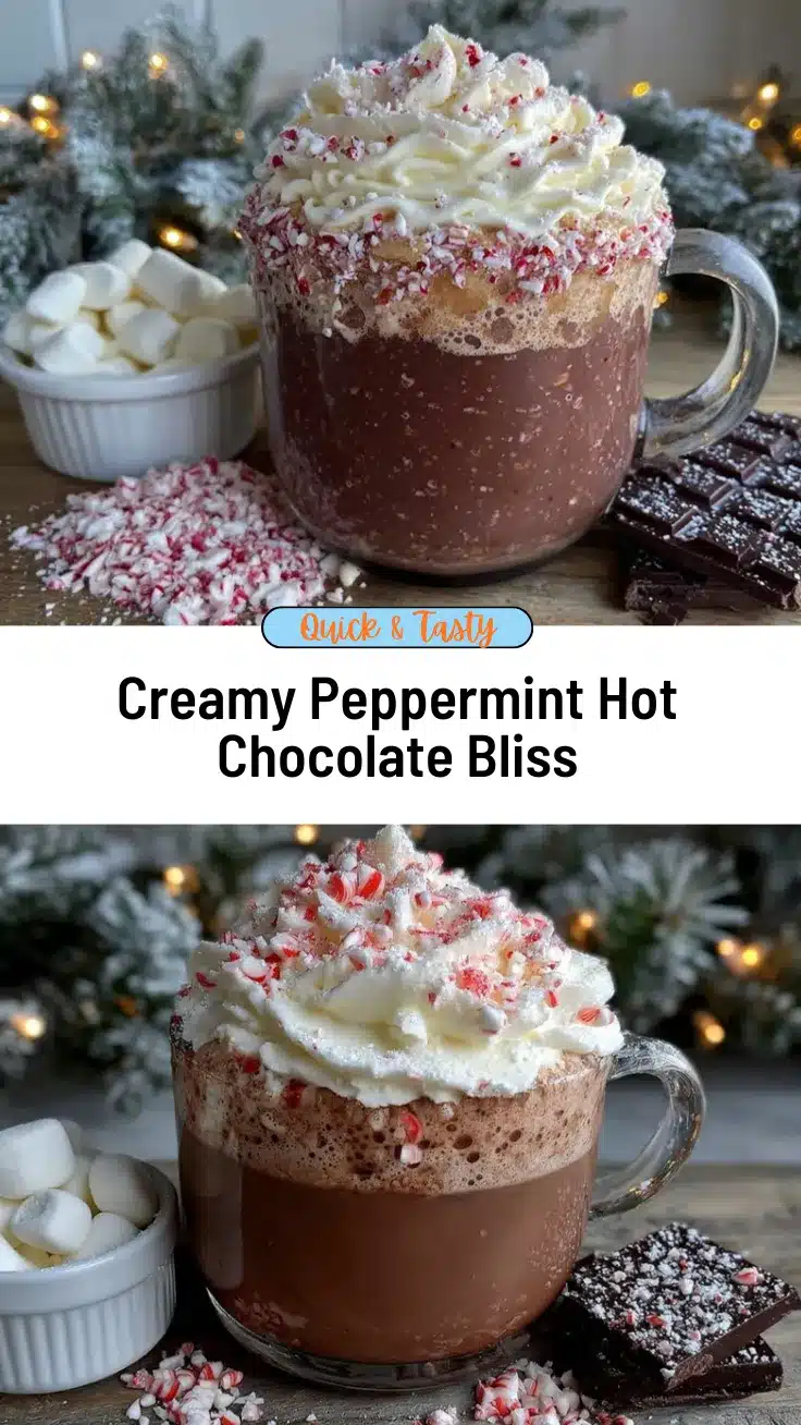 peppermint hot chocolate recipe