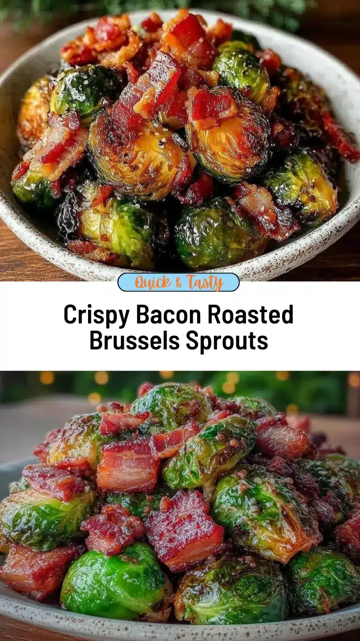 roasted brussels sprouts with crispy bacon recipe
