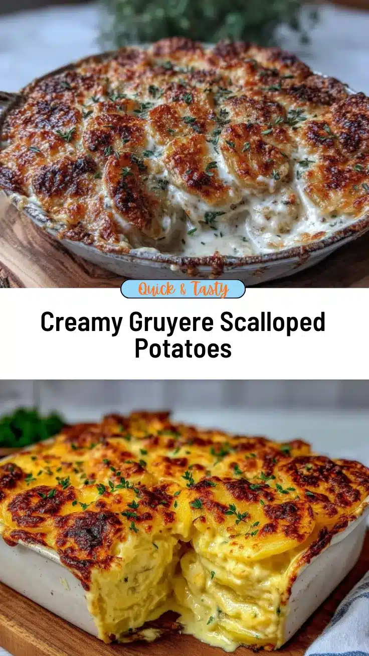 scalloped potatoes with gruyere recipe