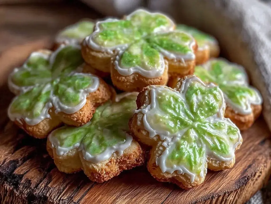 shamrock sugar cookies - featured image