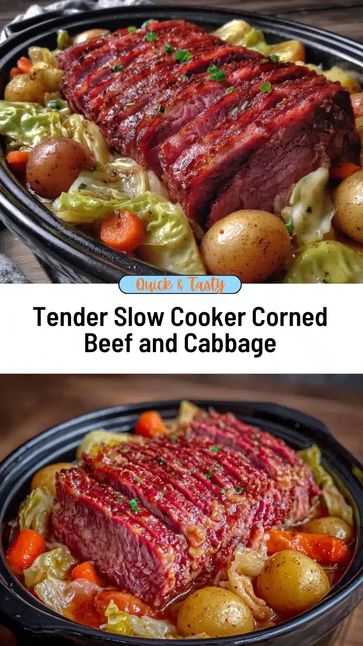 slow cooker corned beef and cabbage recipe