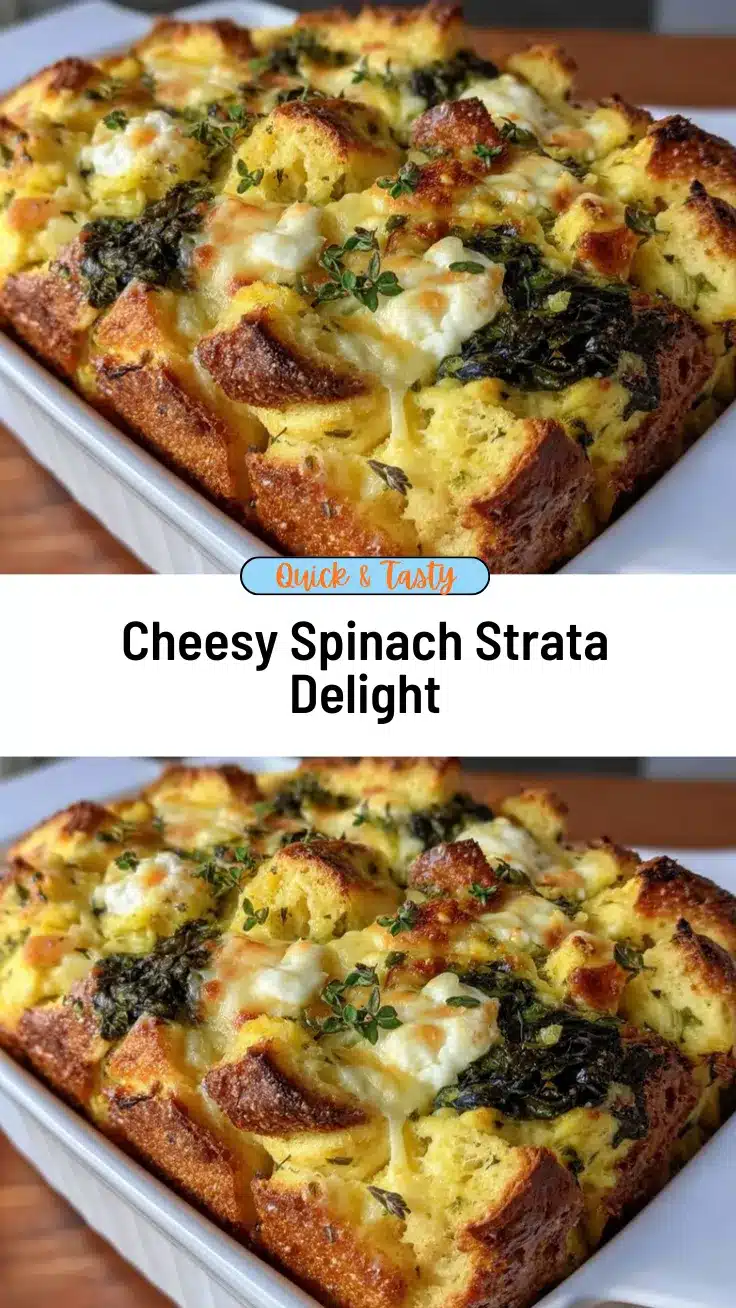spinach and cheese strata recipe