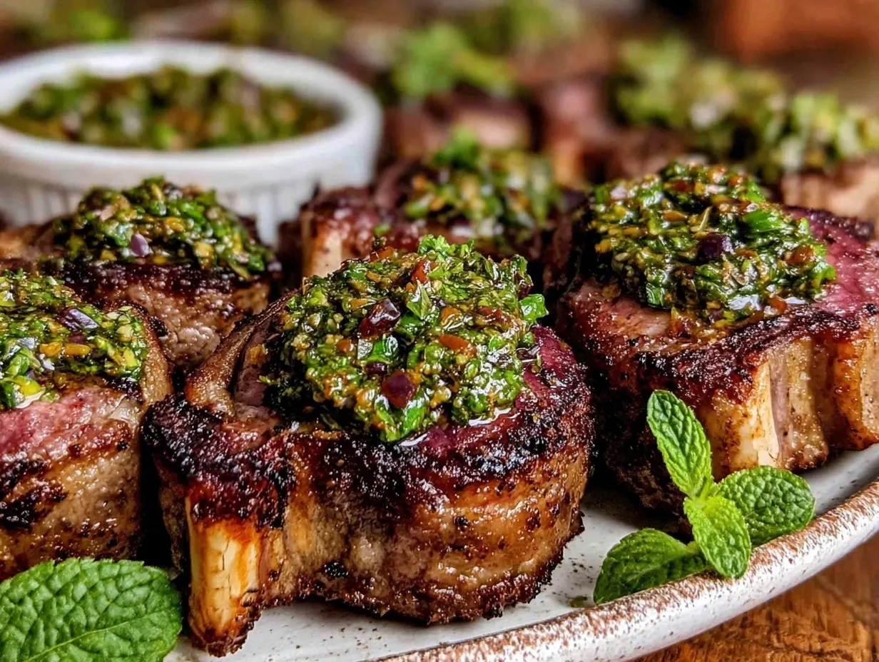 spring lamb chops preparation steps