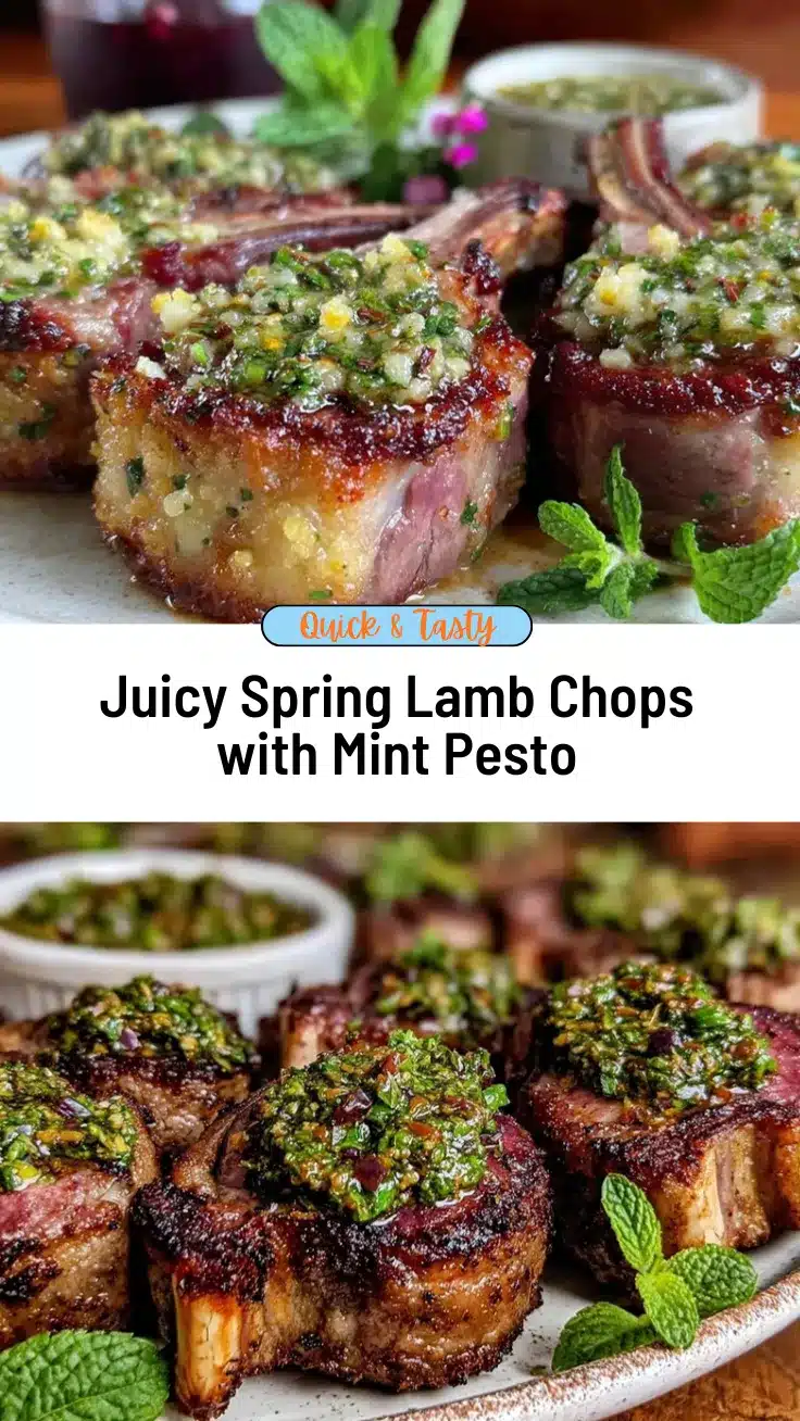 spring lamb chops recipe