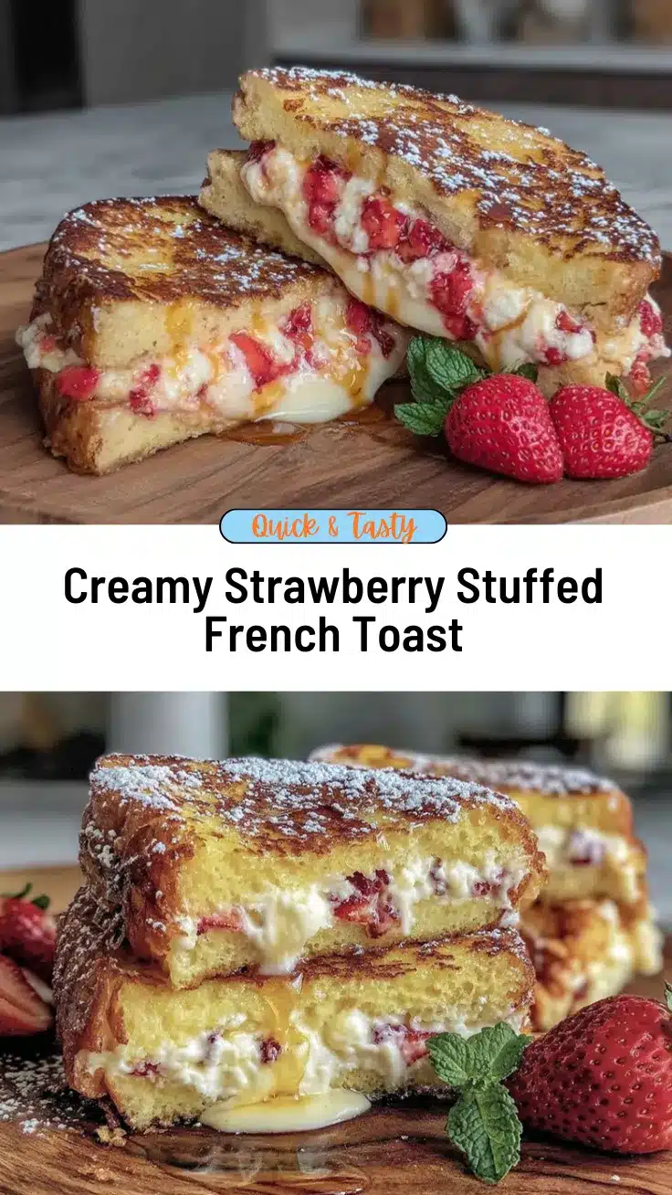 strawberry stuffed french toast recipe