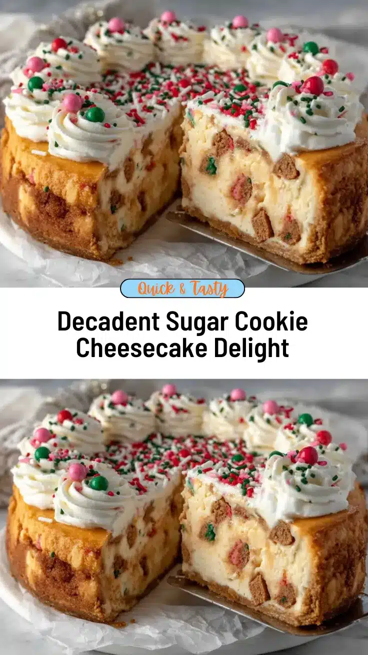 sugar cookie cheesecake recipe