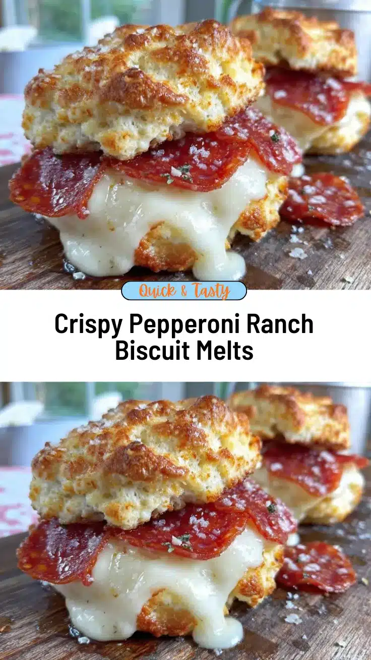 Super Bowl Pepperoni Ranch Biscuit Melts recipe