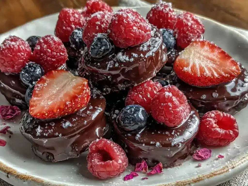 valentines berry chocolate meltaways - featured image