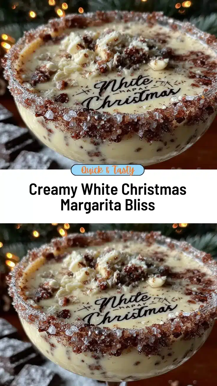 white Christmas margarita recipe recipe