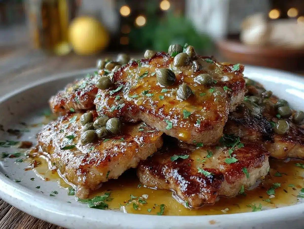 zesty veal piccata preparation steps