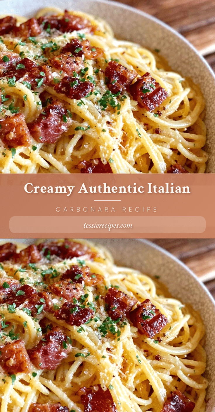 authentic italian carbonara recipe recipe