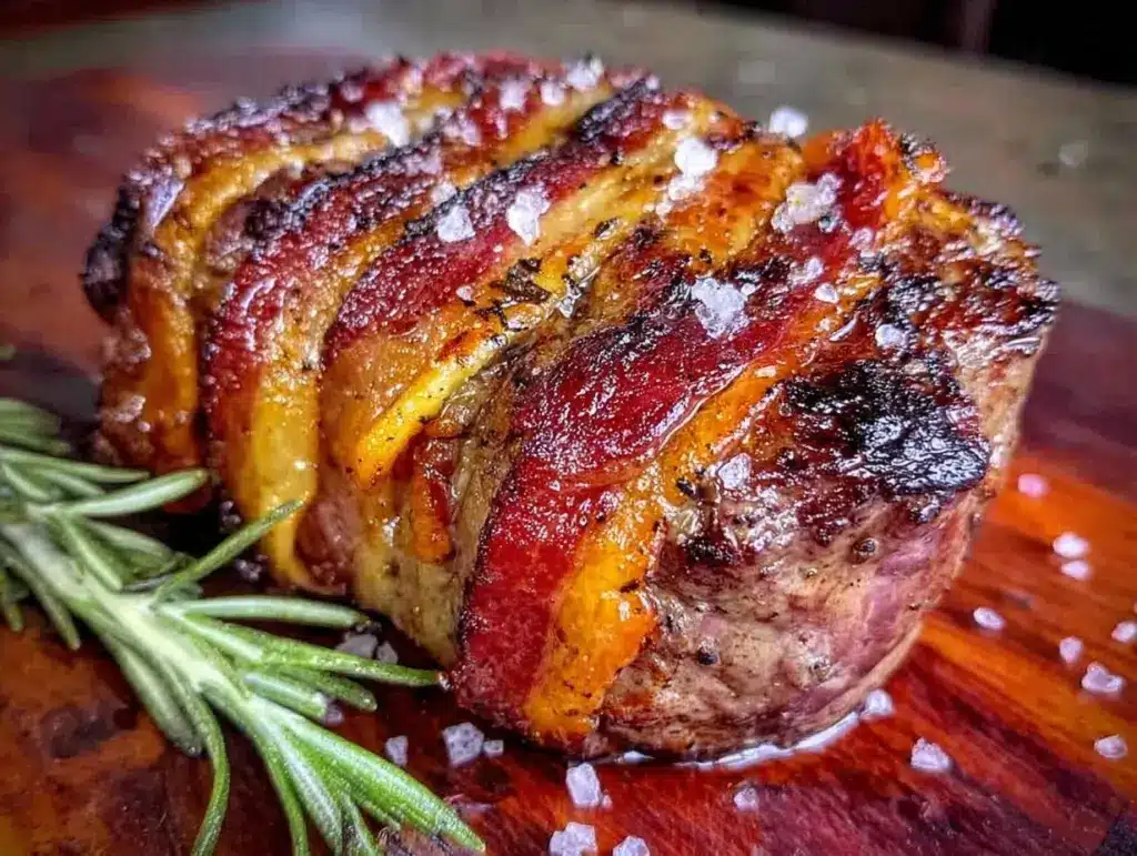 bacon-wrapped filet mignon - featured image