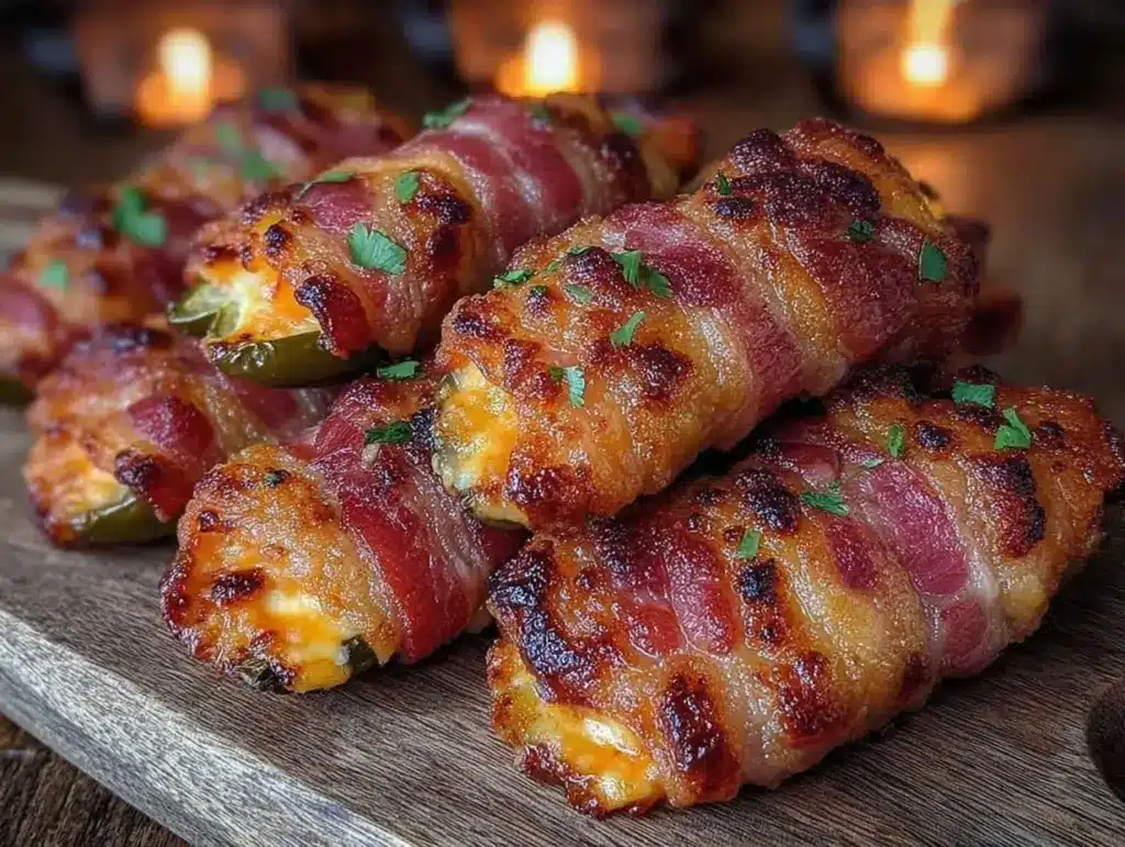bacon-wrapped jalapeño poppers - featured image
