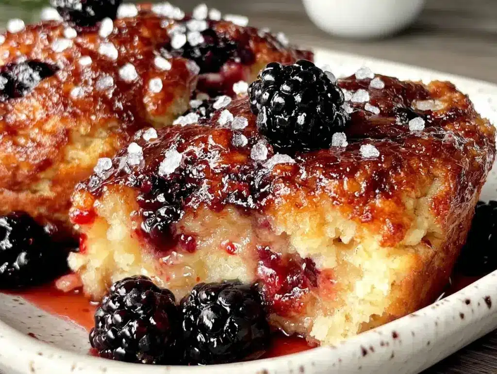 blackberry cobbler recipe - featured image