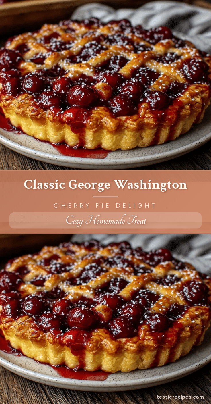 classic george washington cherry pie recipe