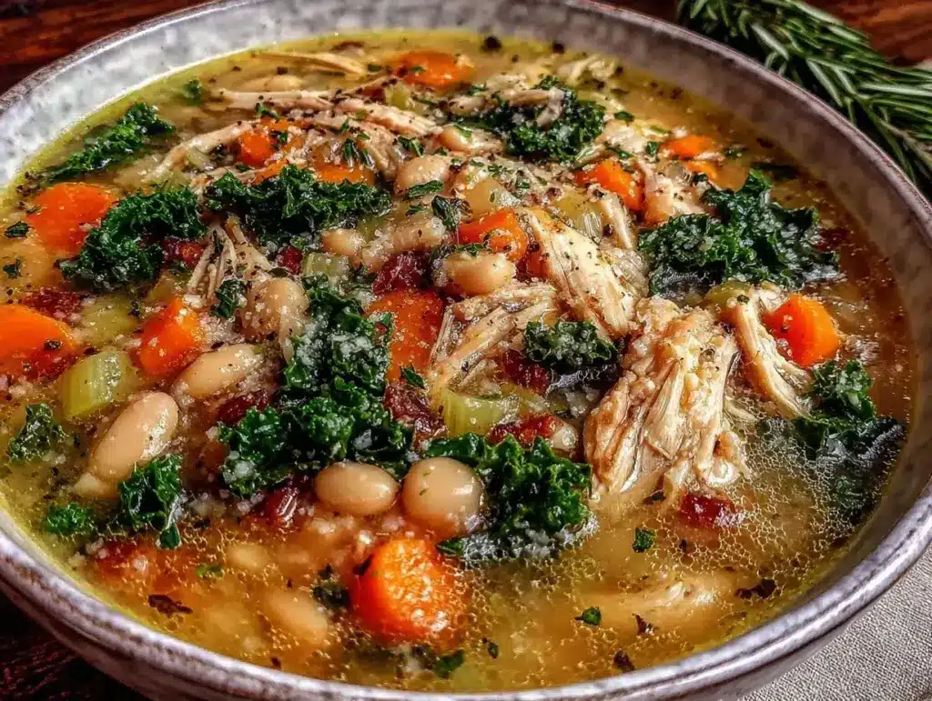 Cozy Tuscan Chicken Soup - featured image
