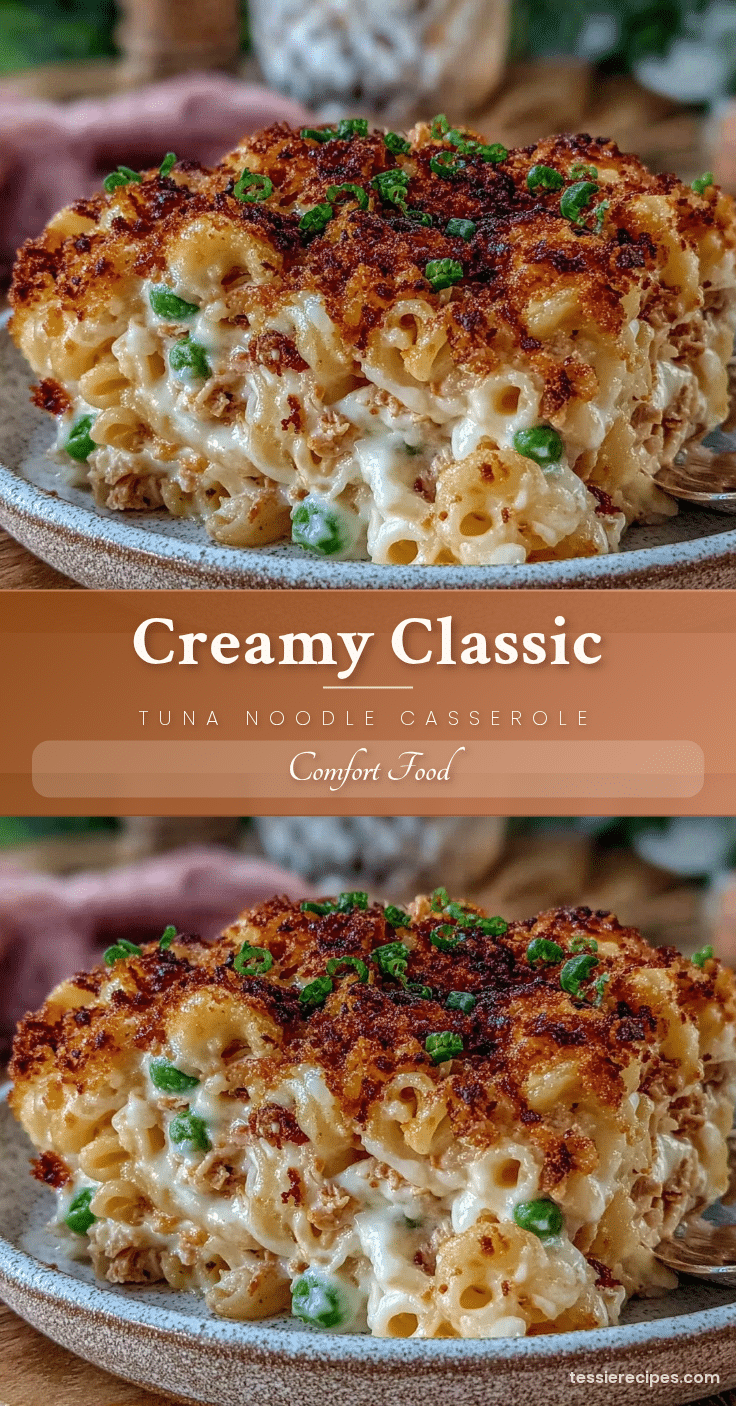 creamy classic tuna noodle casserole recipe