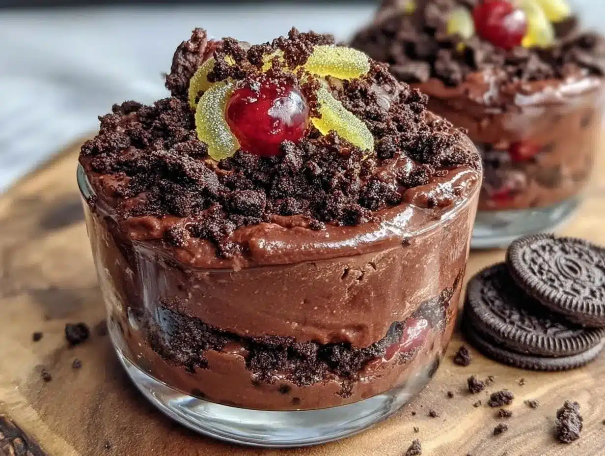 creamy dirt cups preparation steps