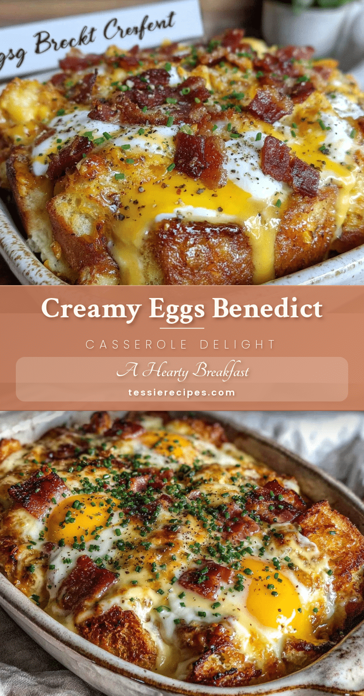 creamy eggs benedict casserole recipe