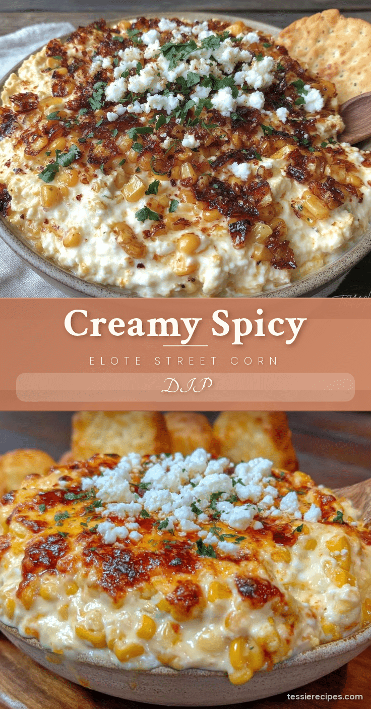creamy elote street corn dip recipe