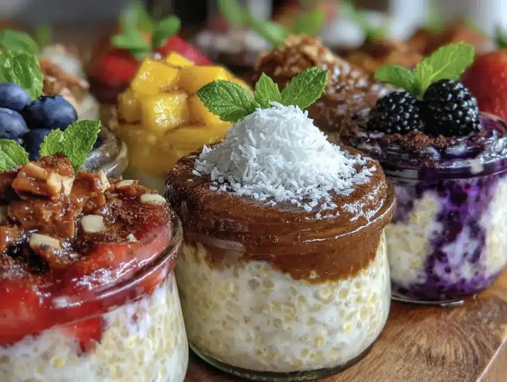 creamy overnight oats recipe - featured image
